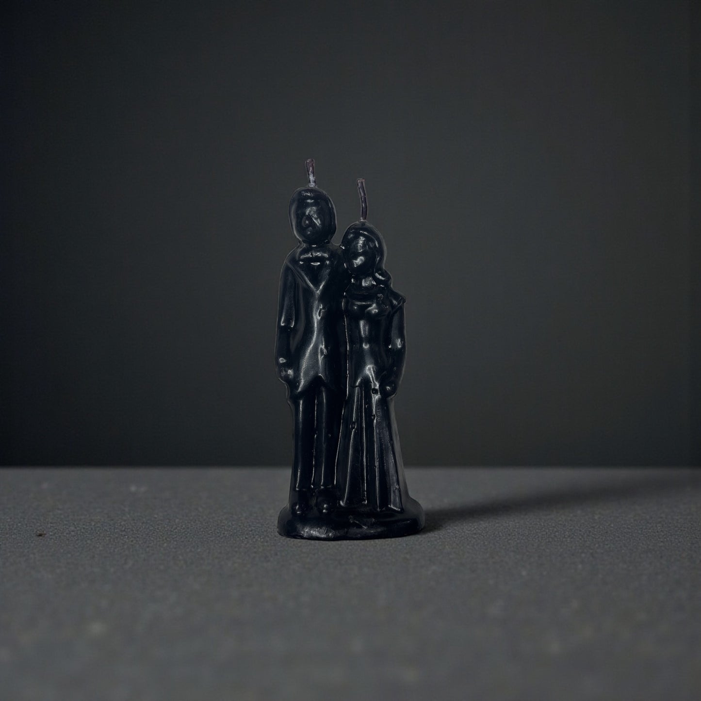 Black Wedding Couple Spell Candle