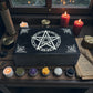 Black Soapstone Elemental Balance Box Pentacle Symbol Engraved