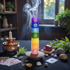 7 Chakra All-in-One Pillar Candle