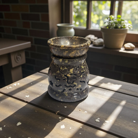 Soapstone Oil Burner – Sun Design