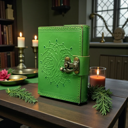 Green Tree of Life Journal  – 200 Pages | Handmade