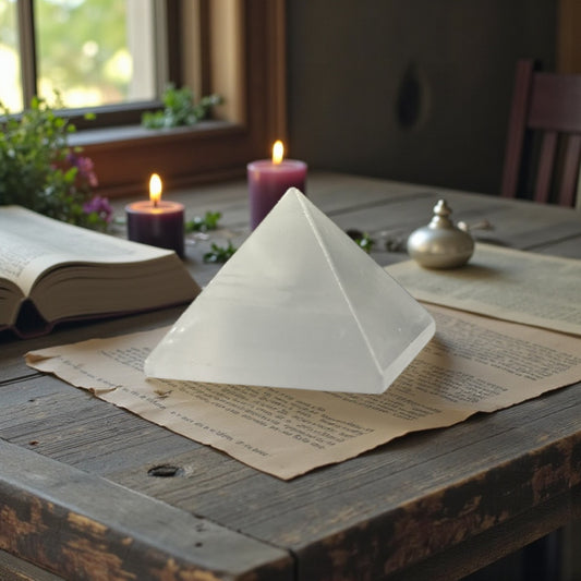Selenite Pyramid