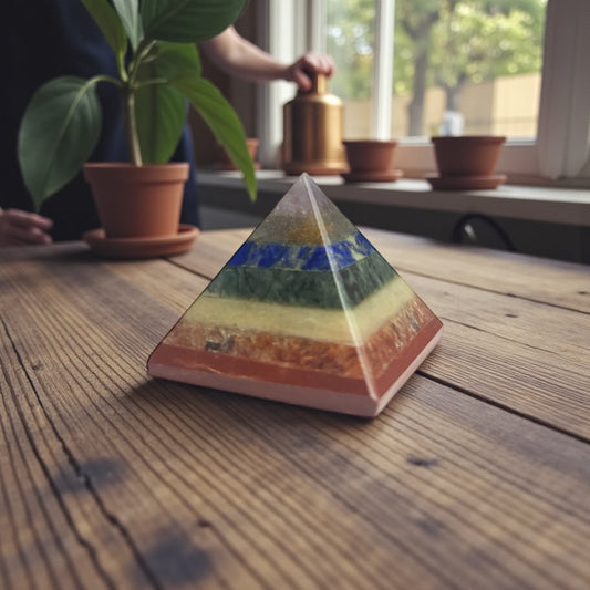 7 Chakra Crystal Pyramid