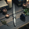 Black Athame with Pentacle Symbol