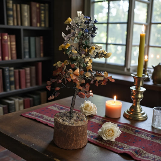 7 Chakra Crystal Tree