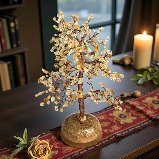 Citrine Crystal Tree