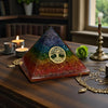 7 Chakra Tree of Life Pyramid