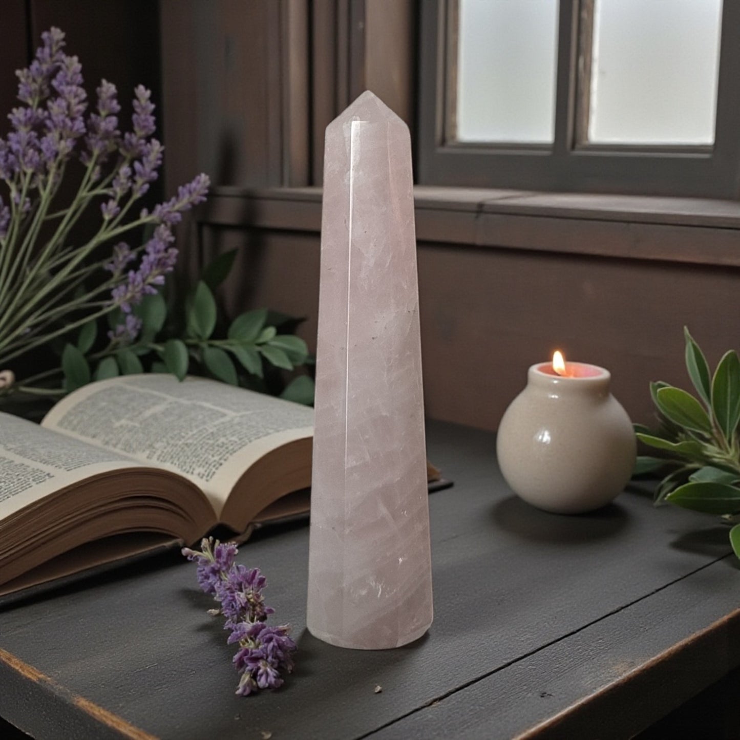 Rose Quartz Wand