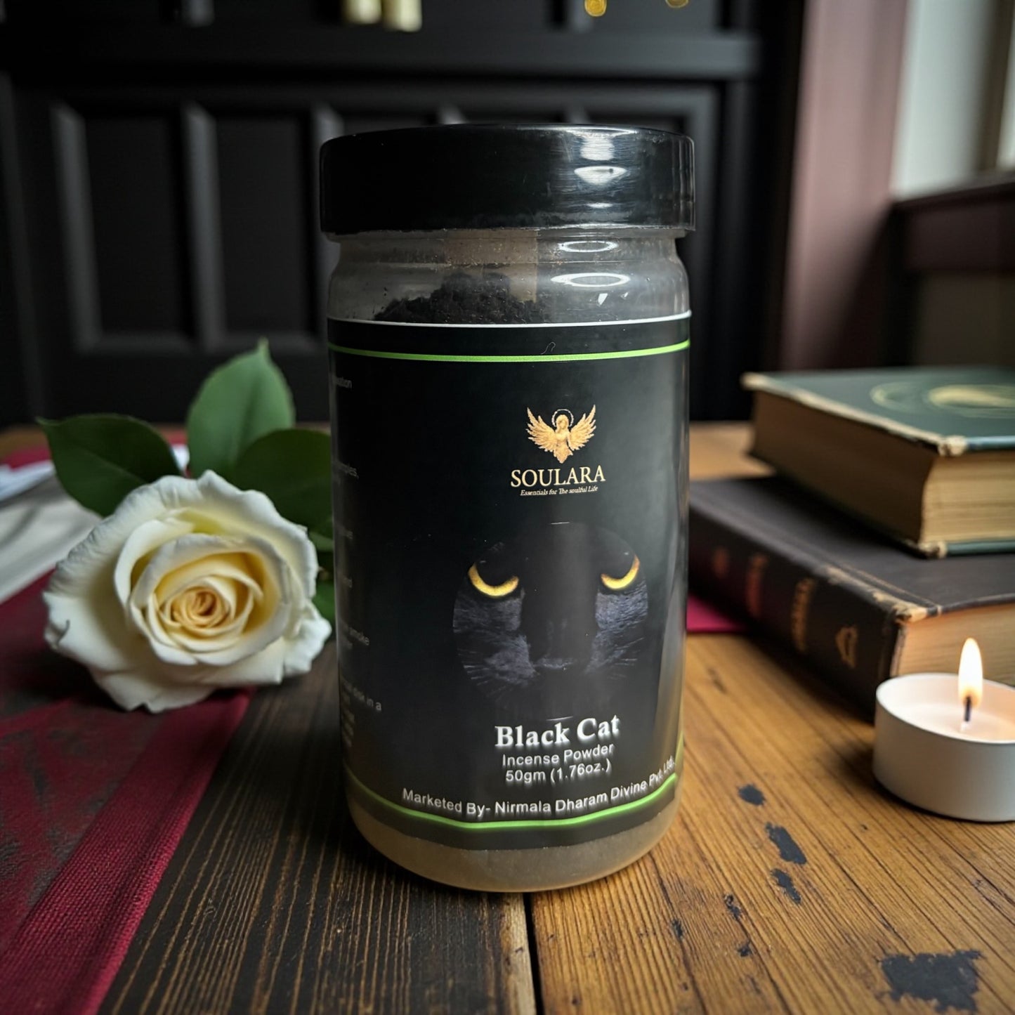 Black Cat Incense Powder