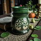 Soapstone Oil Burner – Tree of Life Design