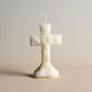 White Cross Candle
