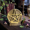 Golden Pentacle Candle