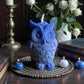 Blue Owl Candle