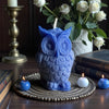 Blue Owl Candle