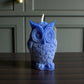 Blue Owl Candle