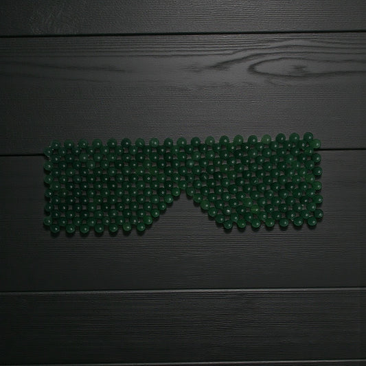 Green Aventurine Eye Mask