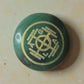 Zibu Symbol Palm Stone – Prosperity Symbol Engraved on Green Jade