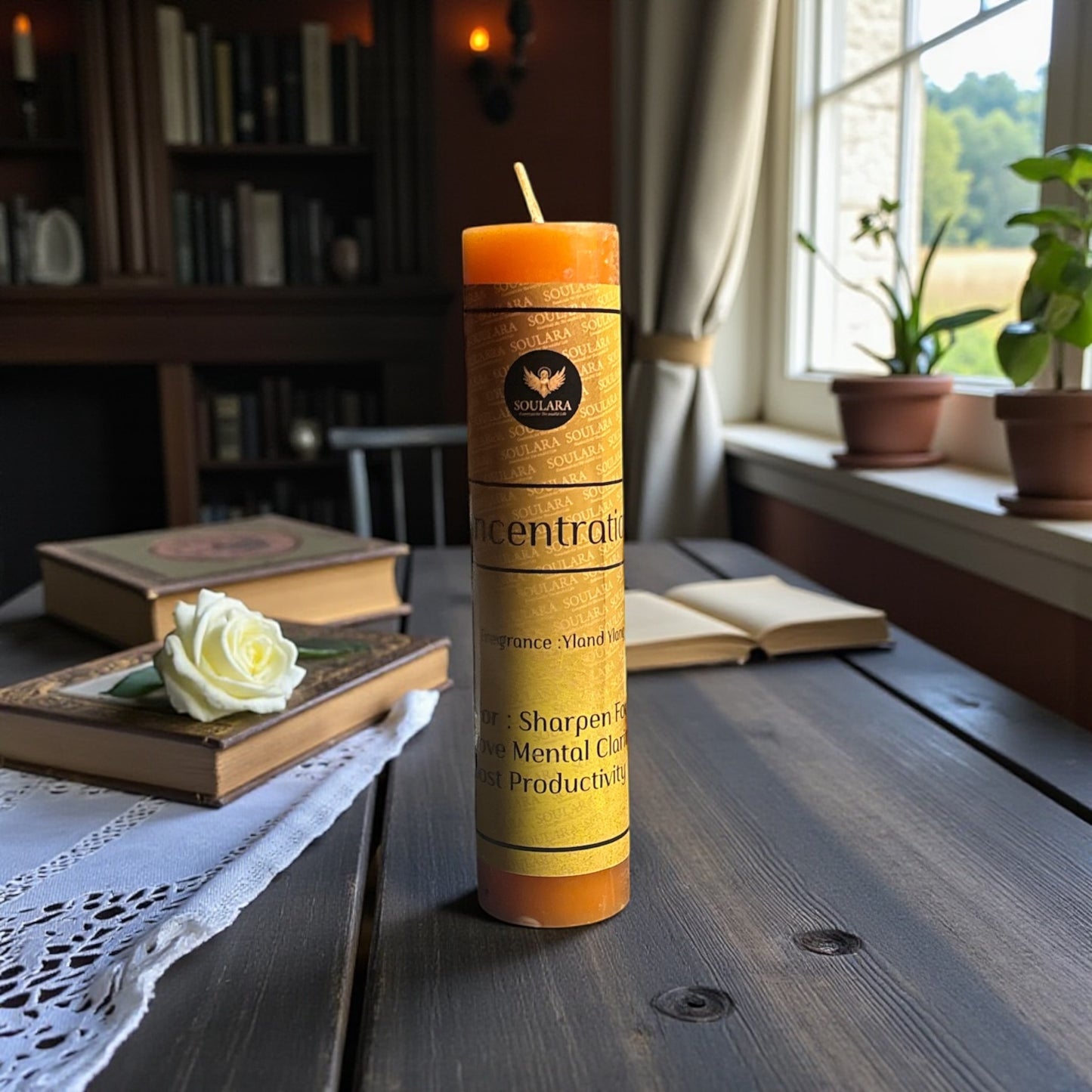 Concentration Magic Pillar Candle