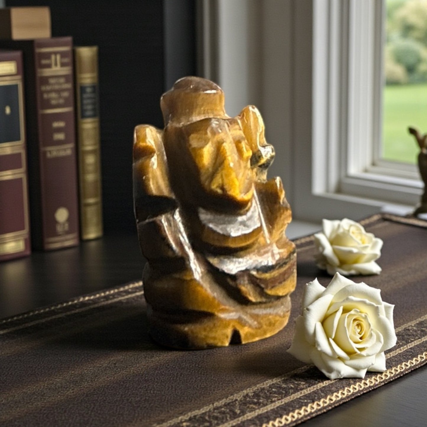 Tiger Eye Ganesha