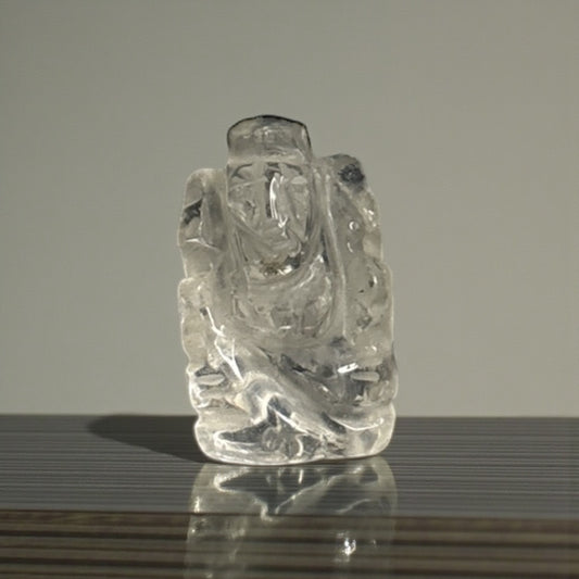 Clear Quartz Ganesha