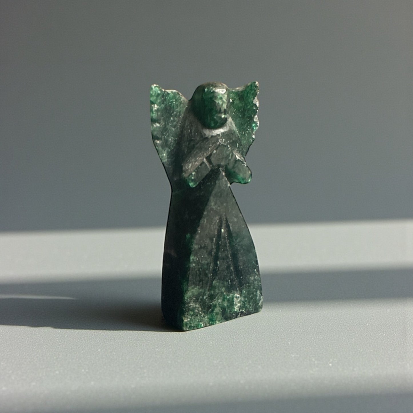 Green Jade Angel – Open Wings
