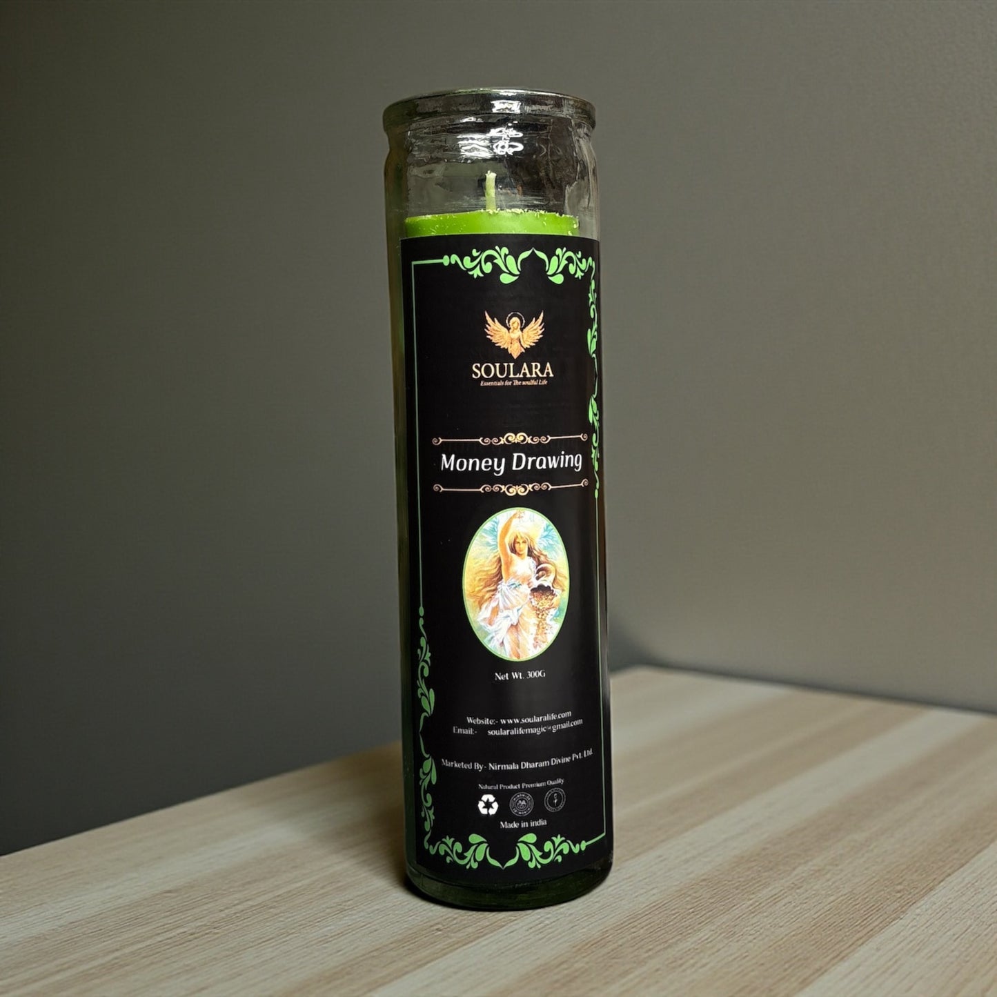 Money Drawing Magic Jar Candle