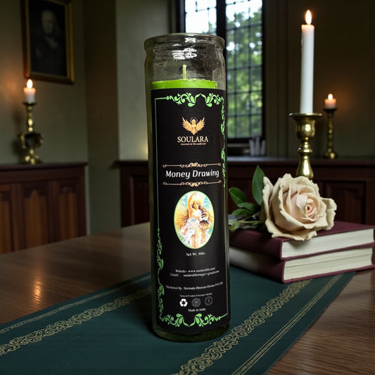 Money Drawing Magic Jar Candle