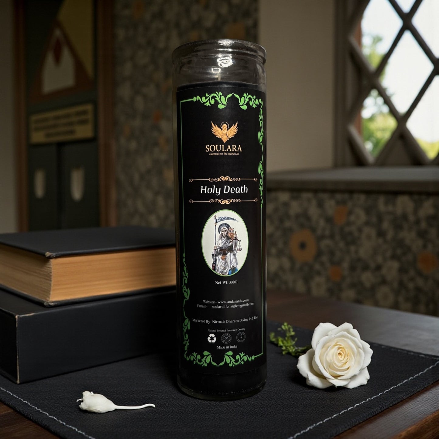 Holy Death Magic Jar Candle