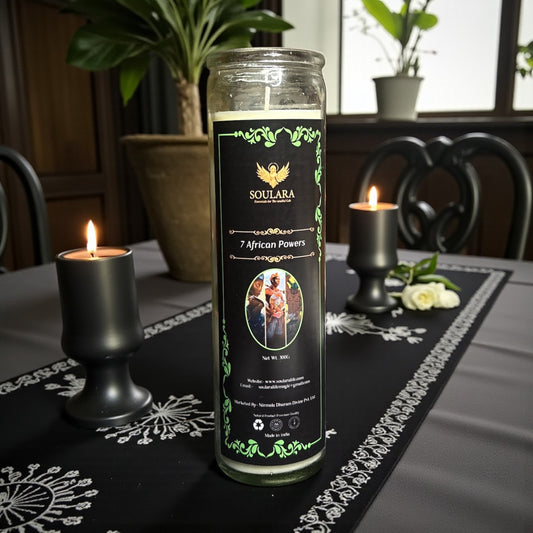 7 African Powers Magic Jar Candles