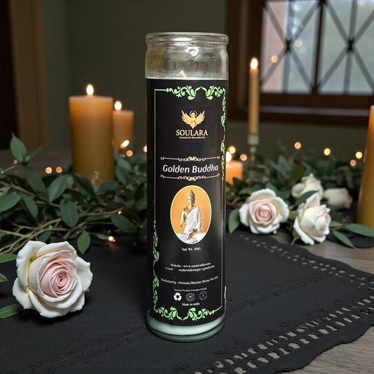 Golden Buddha Magic Jar Candle