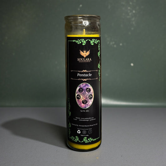 Pentacle Magic Jar Candle