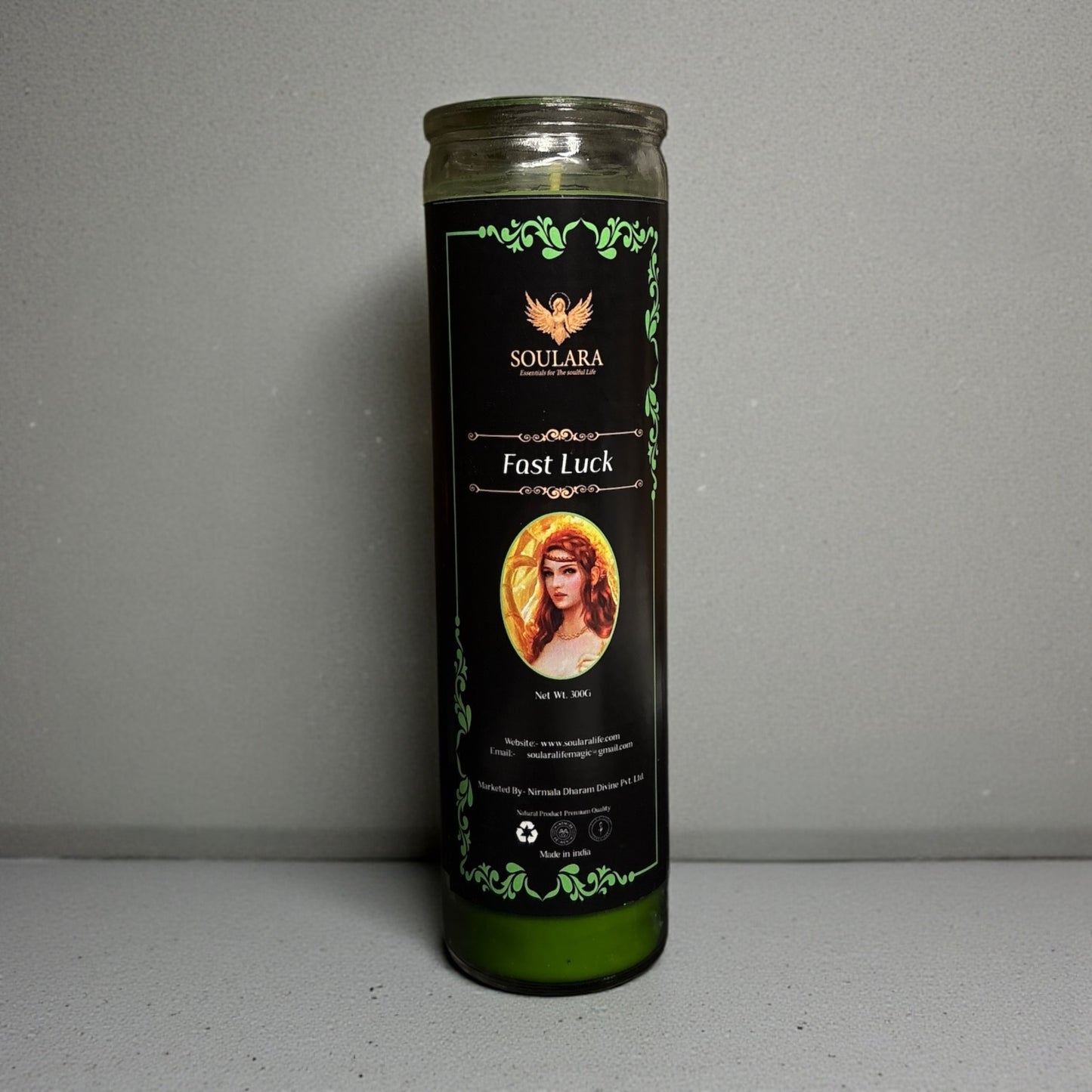 Fast Luck Magic Jar Candle