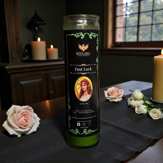Fast Luck Magic Jar Candle