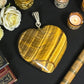 Tiger Eye Heart Pendant