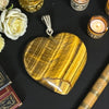 Tiger Eye Heart Pendant