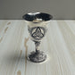 Triquetra Engraved Brass Chalice