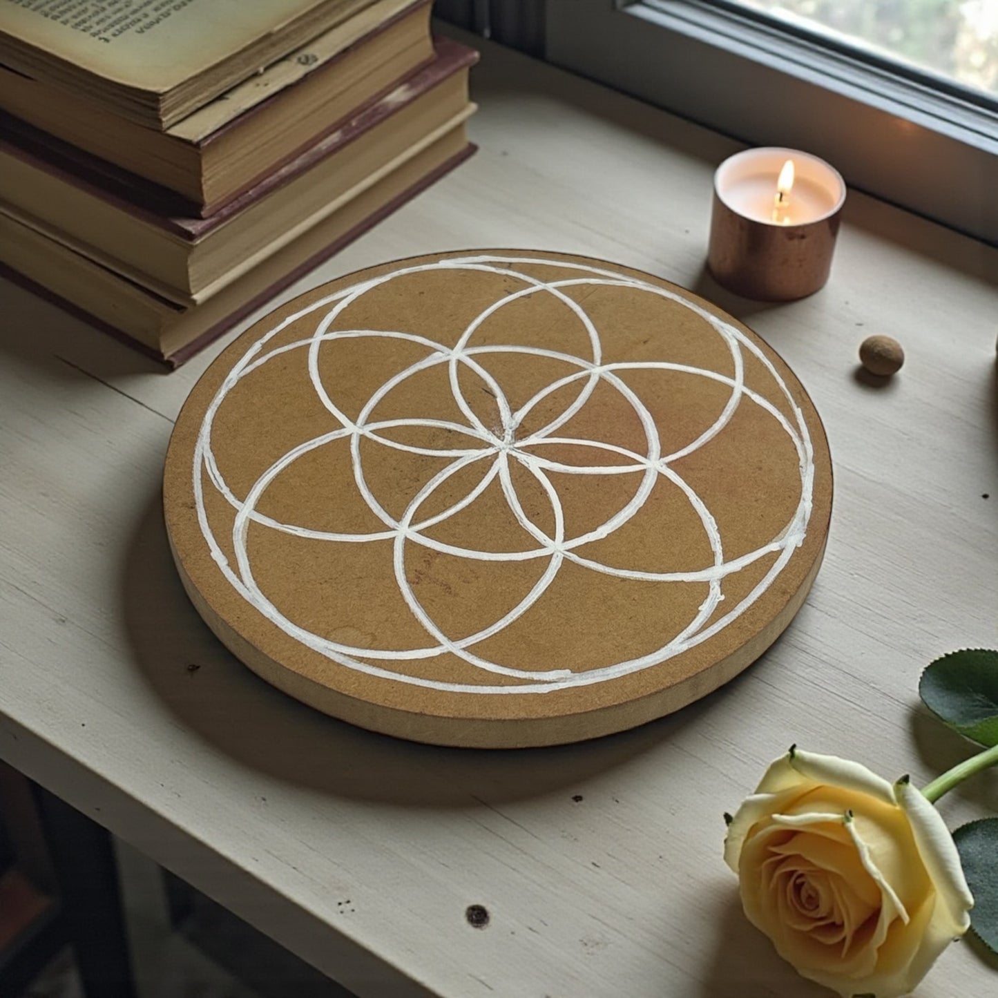 Wooden Prosperity Grid Board