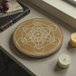 Wooden Metatron Grid Board