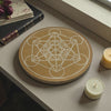 Wooden Metatron Grid Board