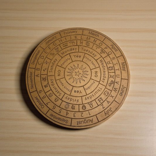 Wooden Zodiac Grid Board