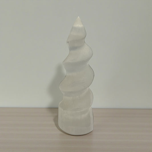 Selenite Spiral Tower