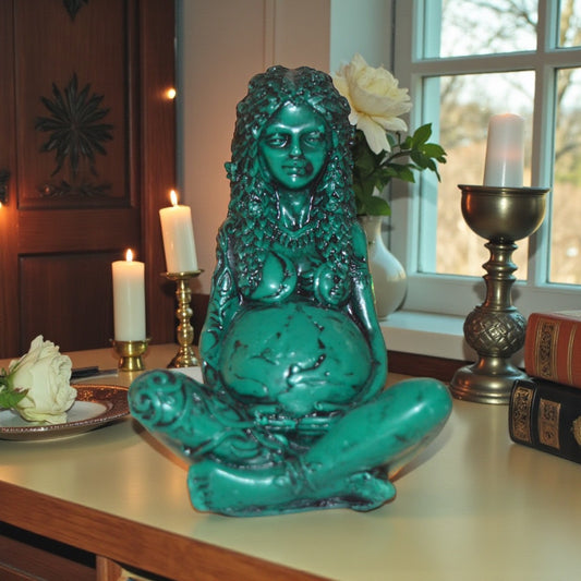 Statue Green Mother Earth