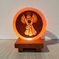 Himalayan Rock Salt Lamp – 3D Angel Design