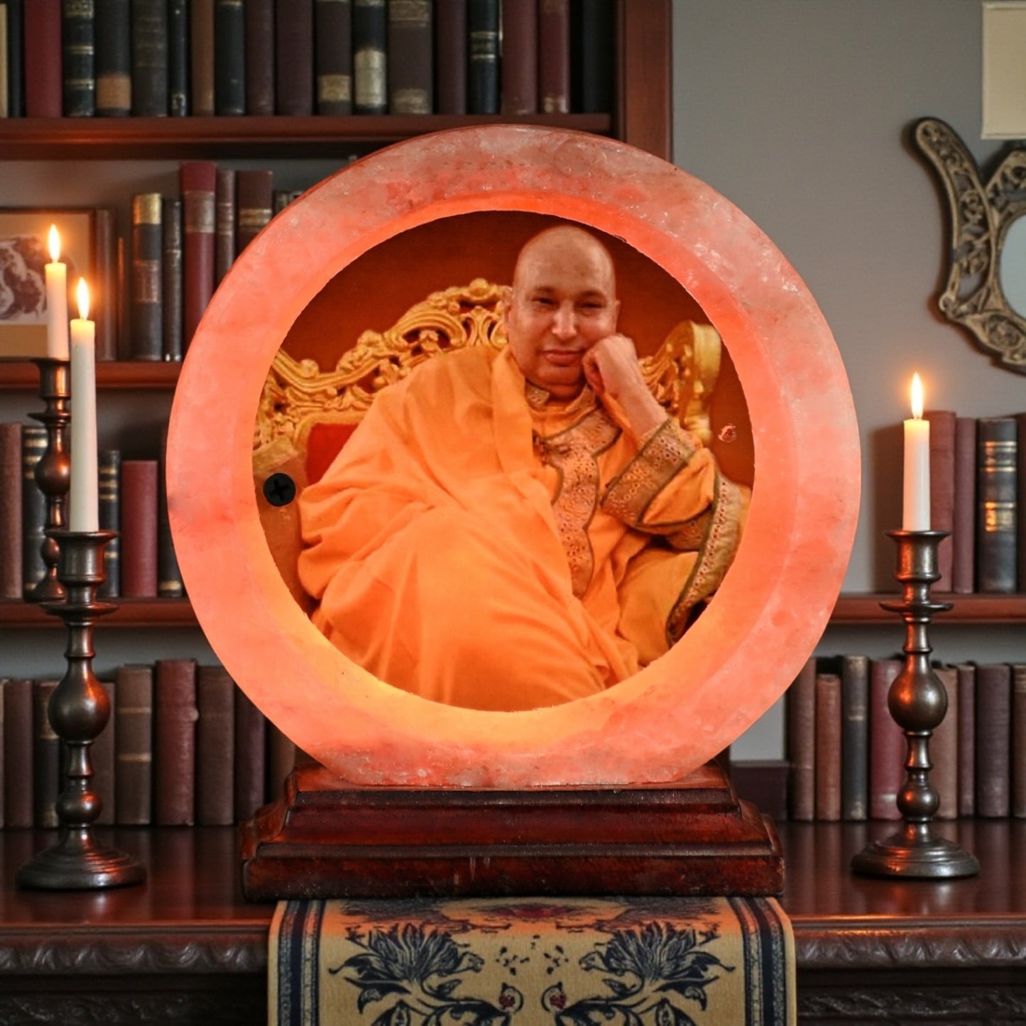 Himalayan Rock Salt Lamp – 3D Guru Ji Design