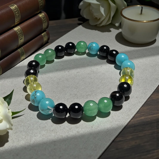 Birth Number 5 Crystal Bracelet