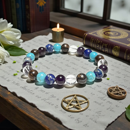 Sagittarius Zodiac Crystal Bracelet
