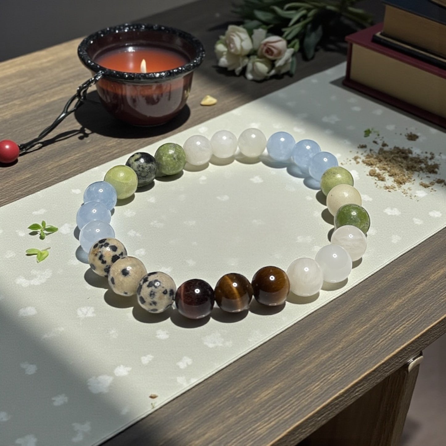 Gemini Zodiac Crystal Bracelet