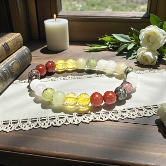 Cancer Zodiac Crystal Bracelet