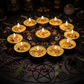 Energized Yellow Tea Light Candles (Set of 11)