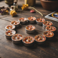 Energized Orange Tea Light Candles (Set of 11)
